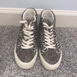 Madewell Sidewalk High Top Sneakers
